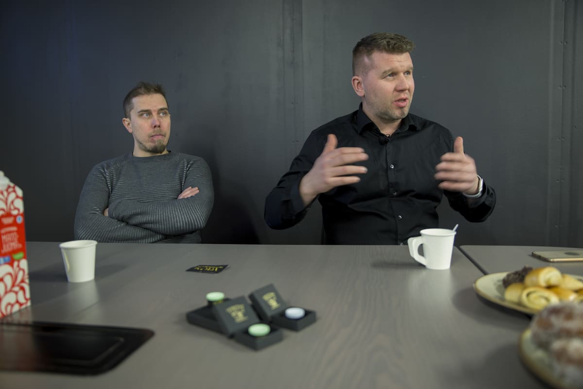 Ali Kinnunen ja Toni Ursin.