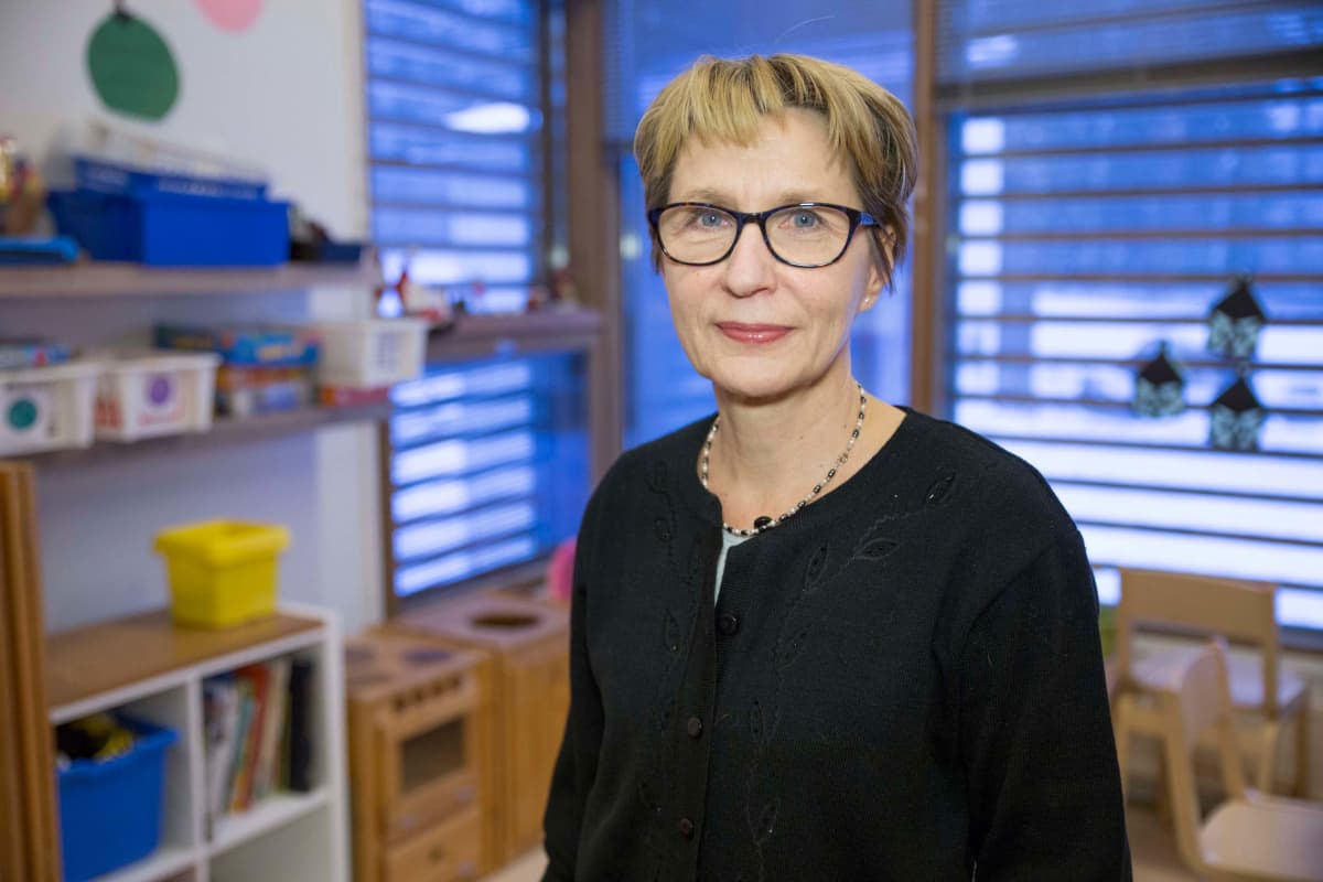 Ruokopillin päiväkodin johtaja Silja Rahkamo.