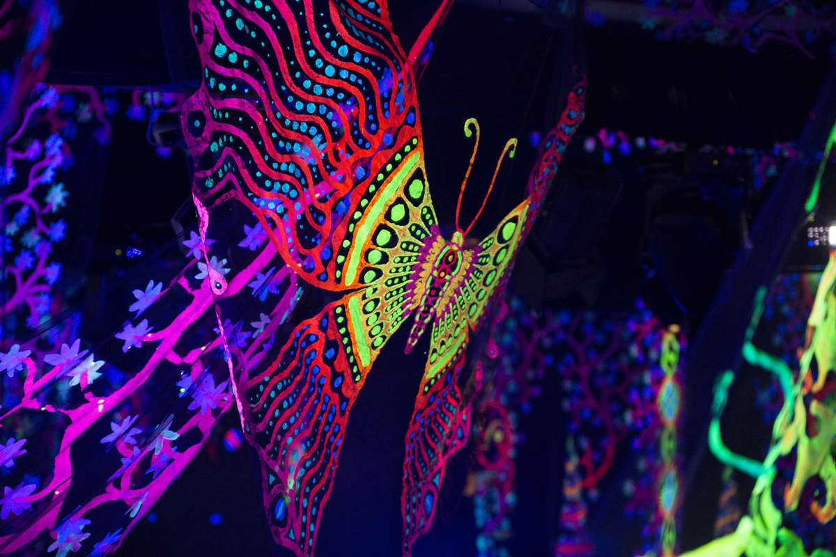 Flowers of Life, decotiimi, decotaide, uv-valo