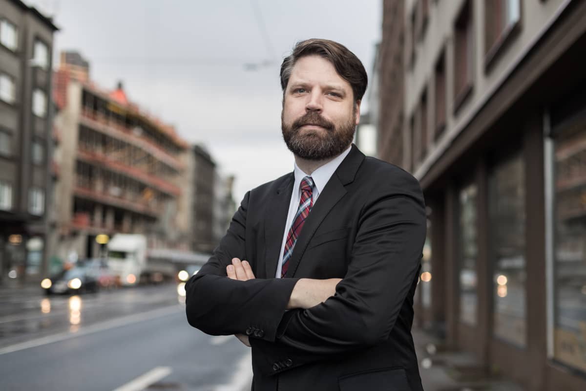 Professori Robert Krimmer Tallinnassa.