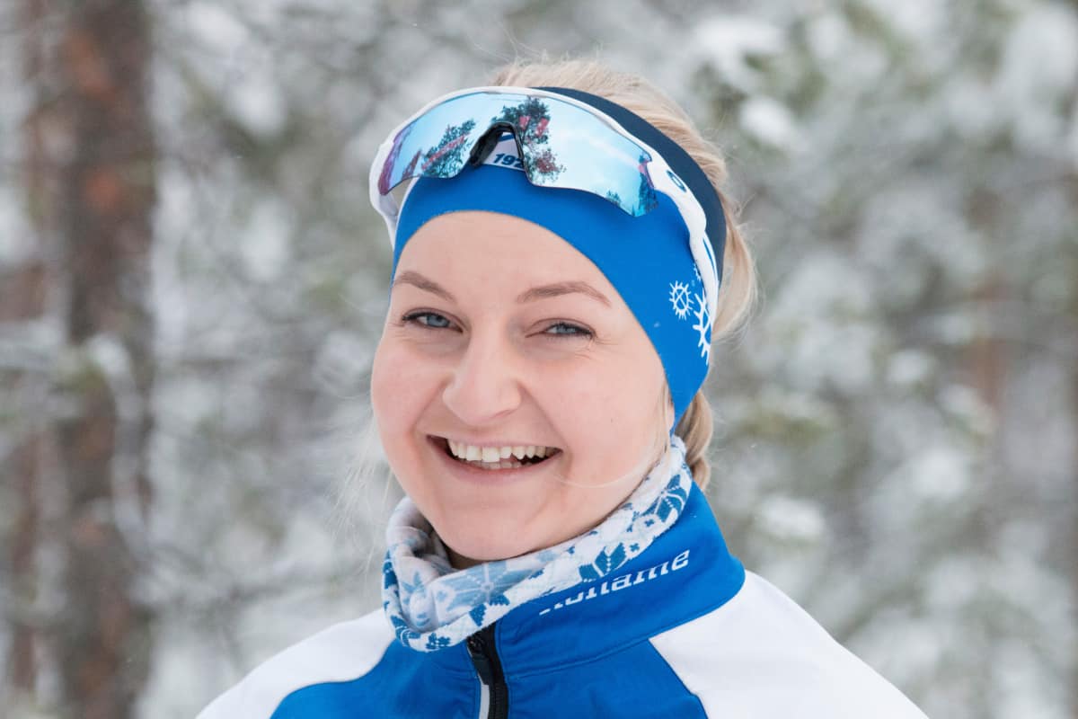 Kelkkahiihtäjä Sini Pyy