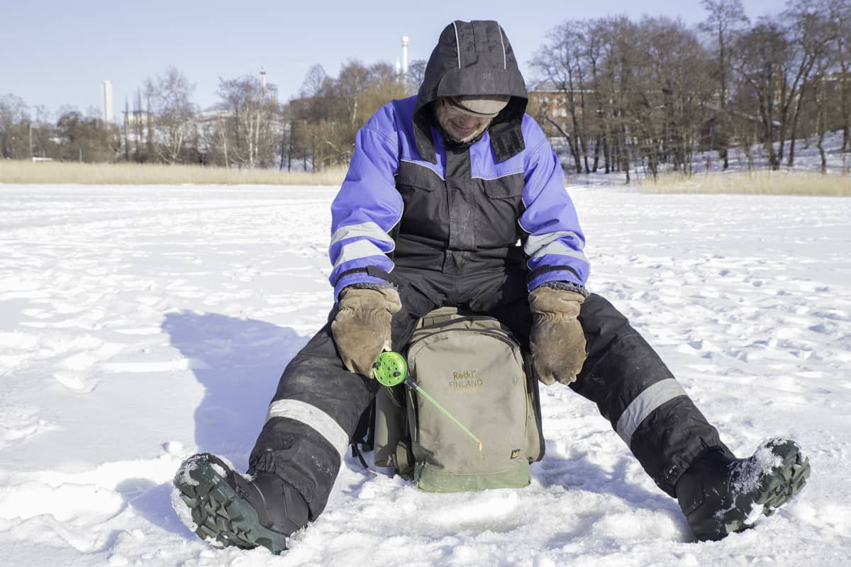 Pukeutuminen pakkasella.