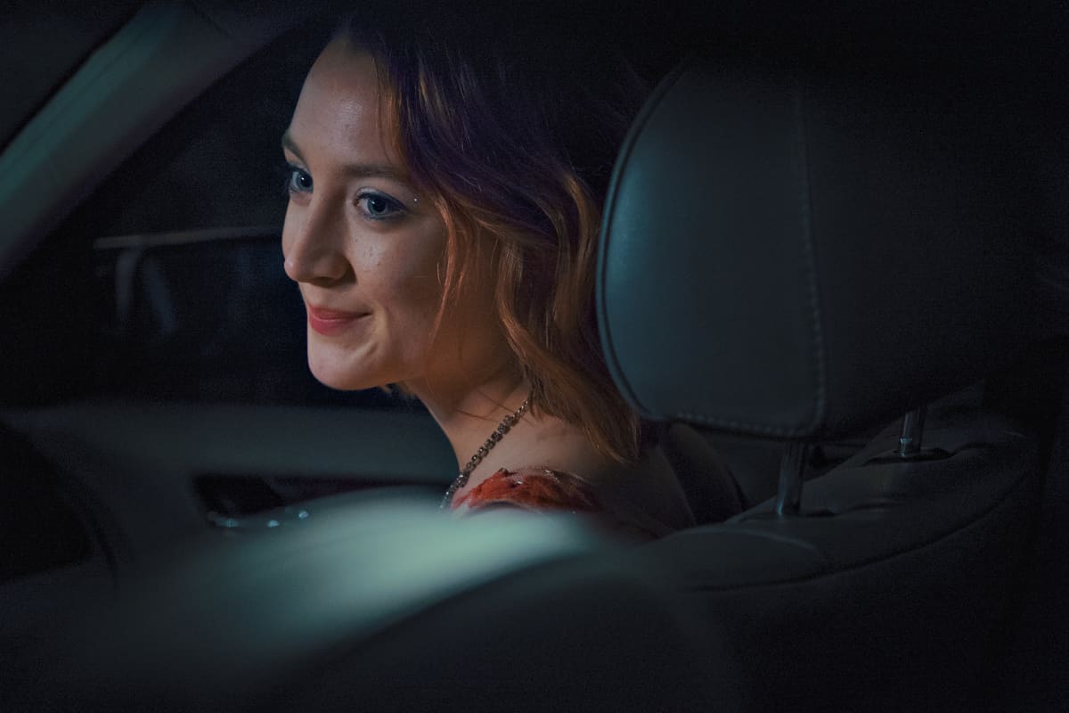 Näyttelijä Saoirse Ronan elokuvassa Lady Bird.