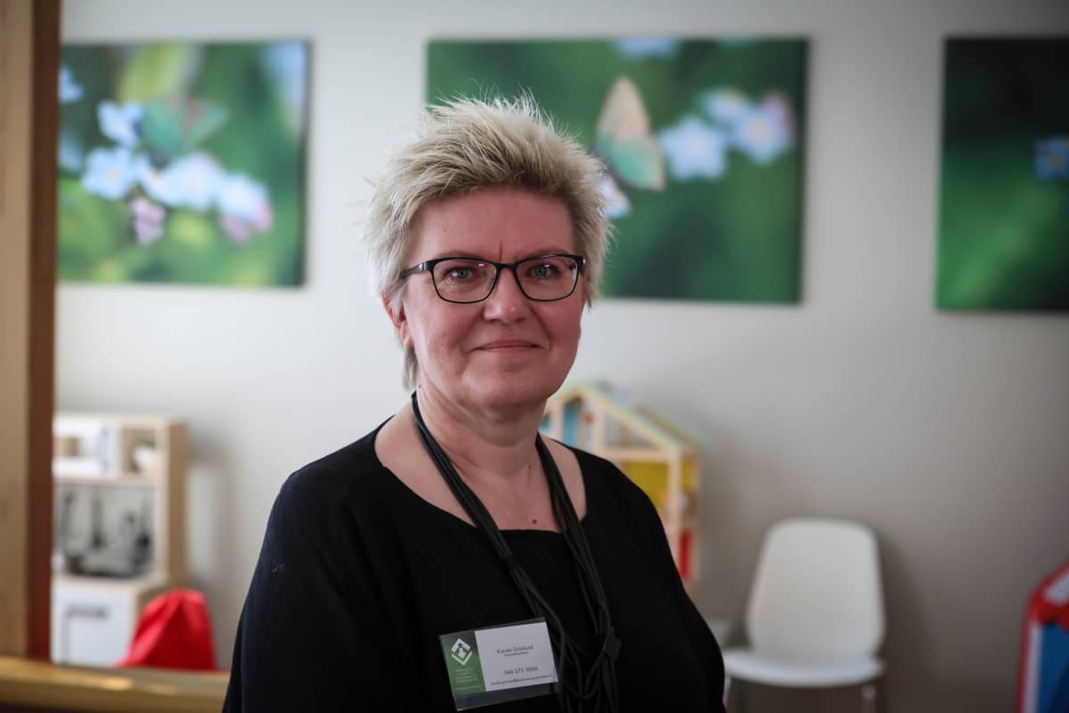Karola Grönlund, toiminnanjohtaja, Pääkaupungin Turvakodit ry Turvakoti Pellas, Espoo