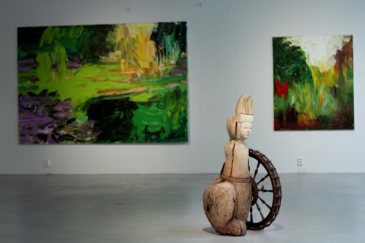 Kakslauttanen art gallery, Mia Hamari, Maaria Märkälä