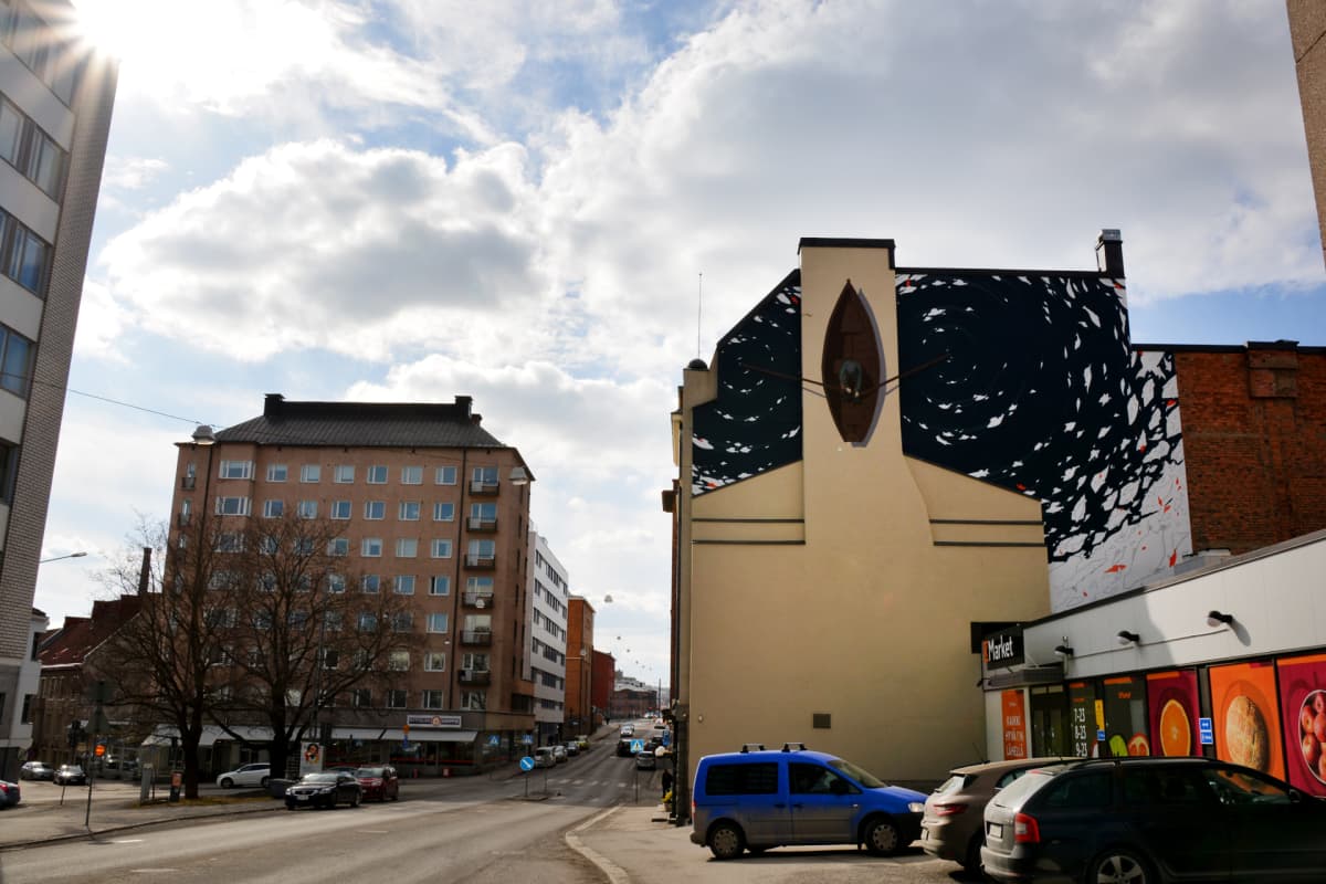 Otso Airolan teos Pinnan alla