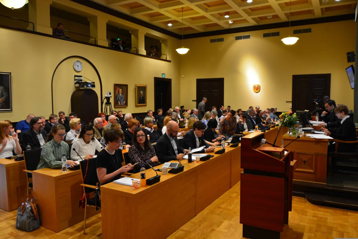 Vaasan kaupunginvaltuusto 23.4.2018