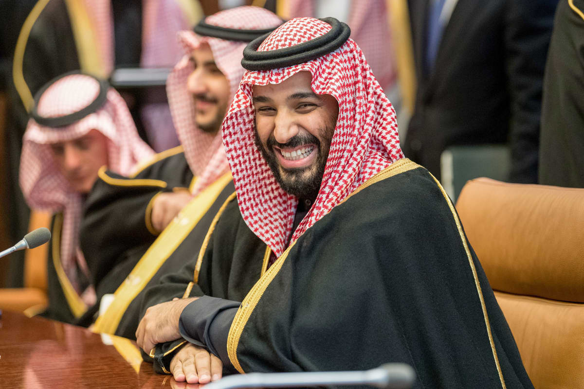 Crown Prince Mohammad bin Salman bin Abdulaziz Al Saud of Saudi Arabia