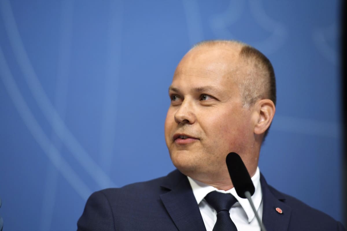 Ruotsin oikeus- ja sisäministeri Morgan Johansson
