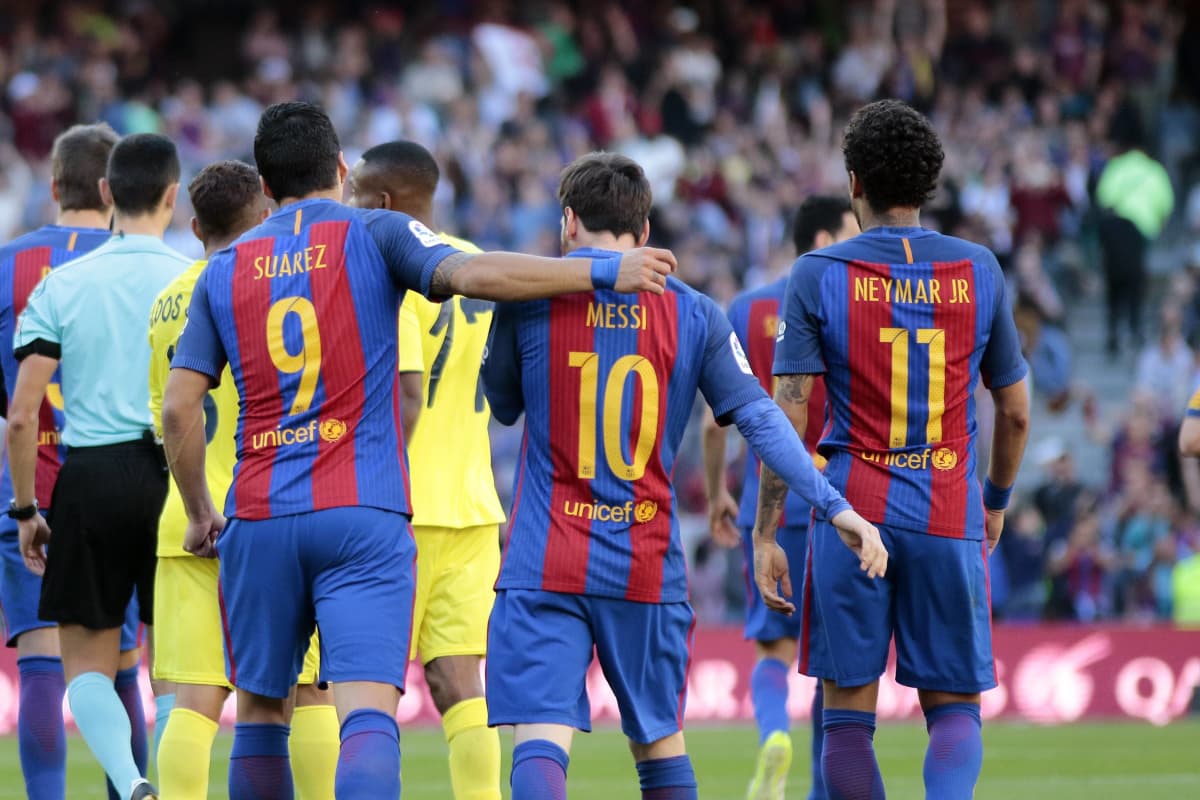 Neymar, Messi ja Suarez olivat pysäyttämätön kolmikko.