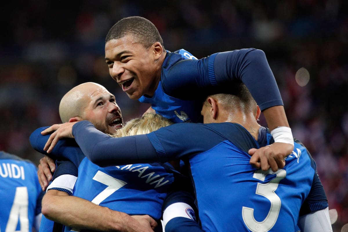 Kylian Mbappe.