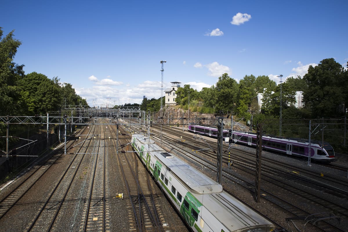 Helsingin ratapihan toimivuutta parannetaan.