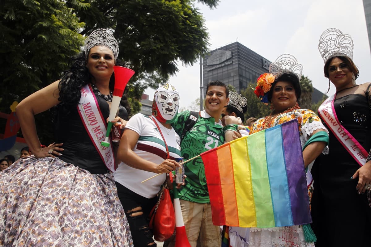 Pride-kulkue Meksikossa