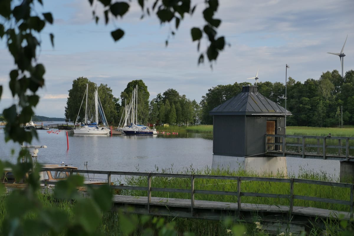 ilmatieteen laitoksen mareografi Haminan Pitäjänsaaressa
