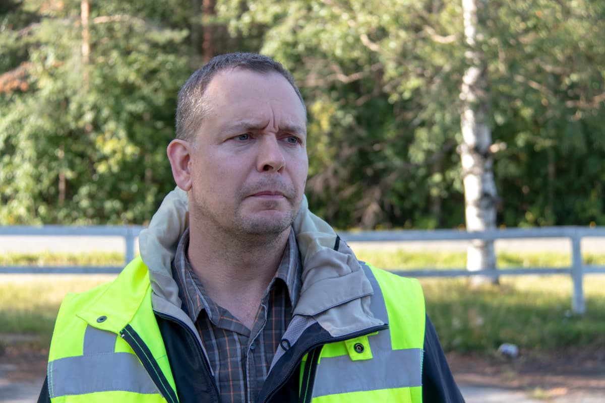 Kunnossapitopäällikkö Kai Mäenpää.