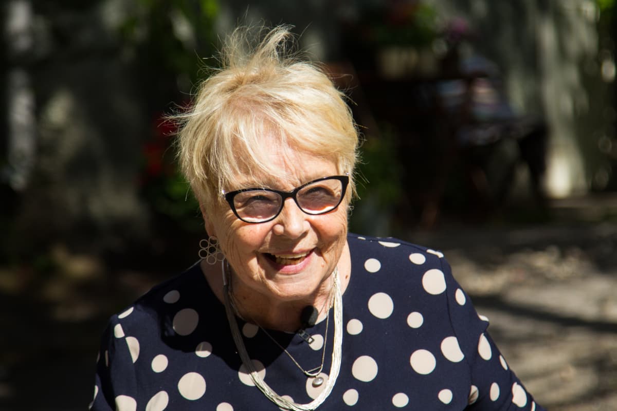 Anne Nieminen kuvattuna Pispalassa