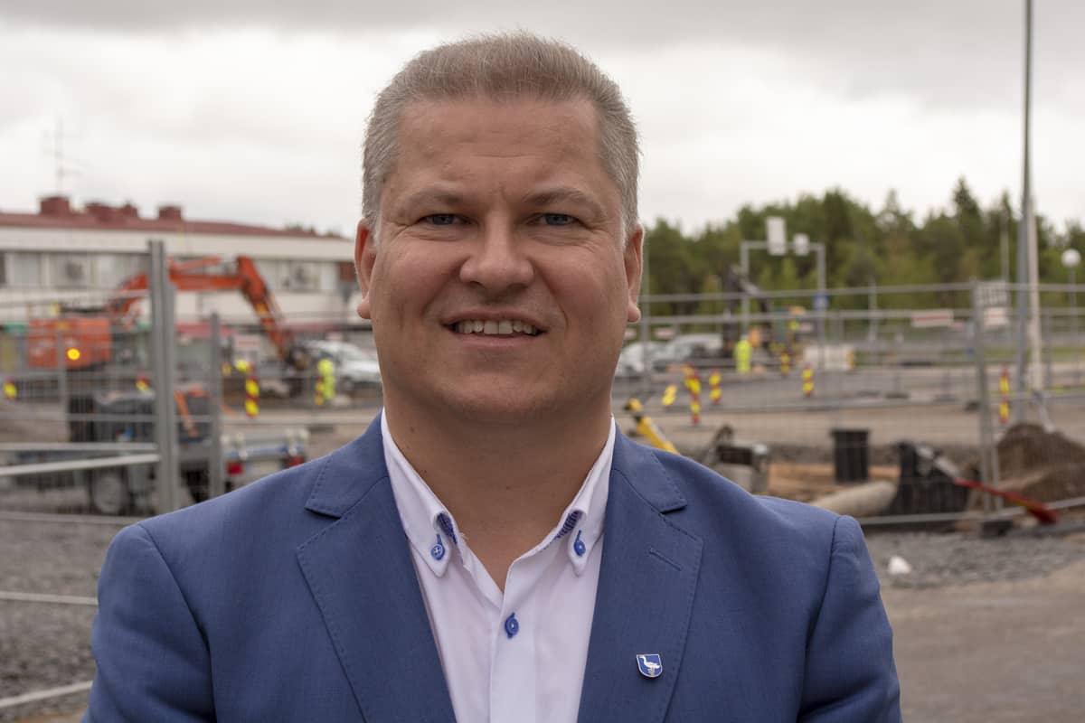 Pyhäjoen kunnanjohtaja Matti Soronen.