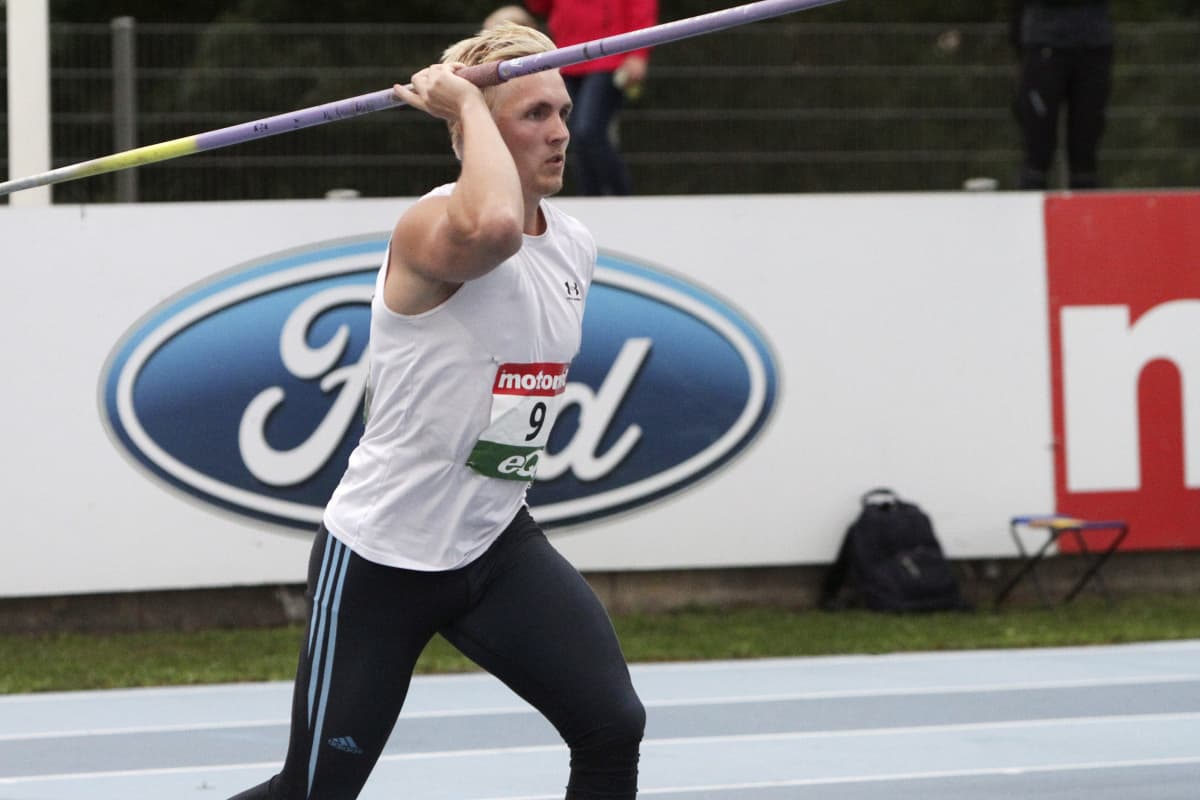 Toni Kuusela, keihäs.