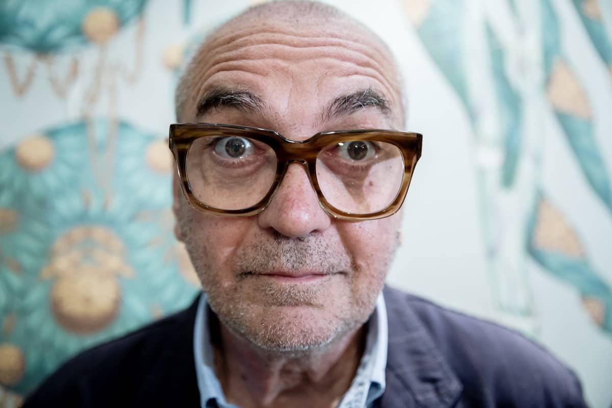 Maailmankuulu ruokakriitikko Andrea Petrini.