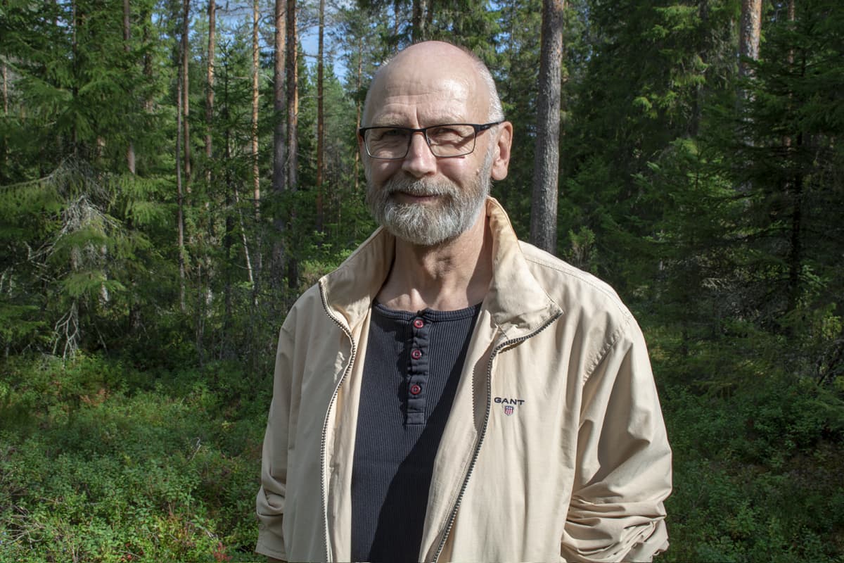 Kanalintututkija, filosofian tohtori Arto Marjakangas.