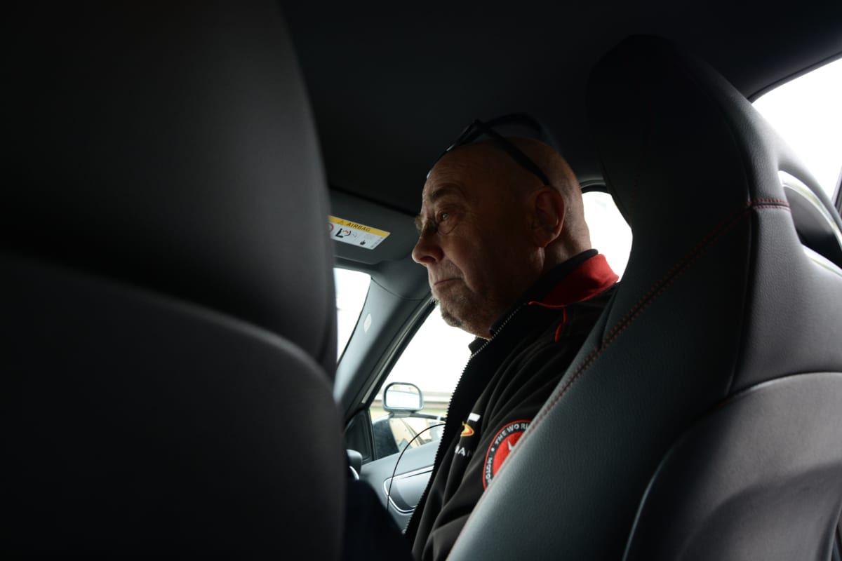 Autokoulu Roine & Wikmanin ajo-opettaja Harry Mäenpää.