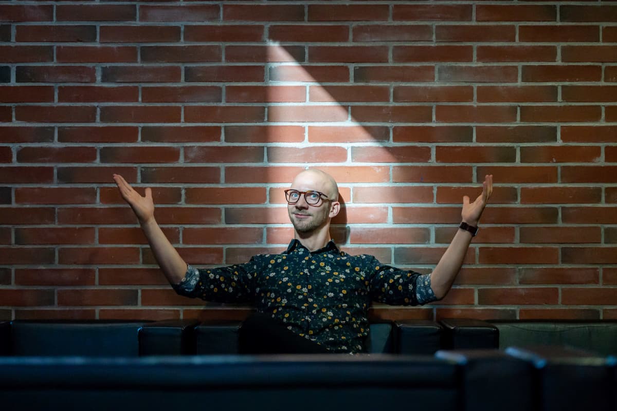 VTT:n tutkija ja biotekniikan tohtori Lauri Reuter, VTT:n laboratorio, Espoo, 21.8.2018.