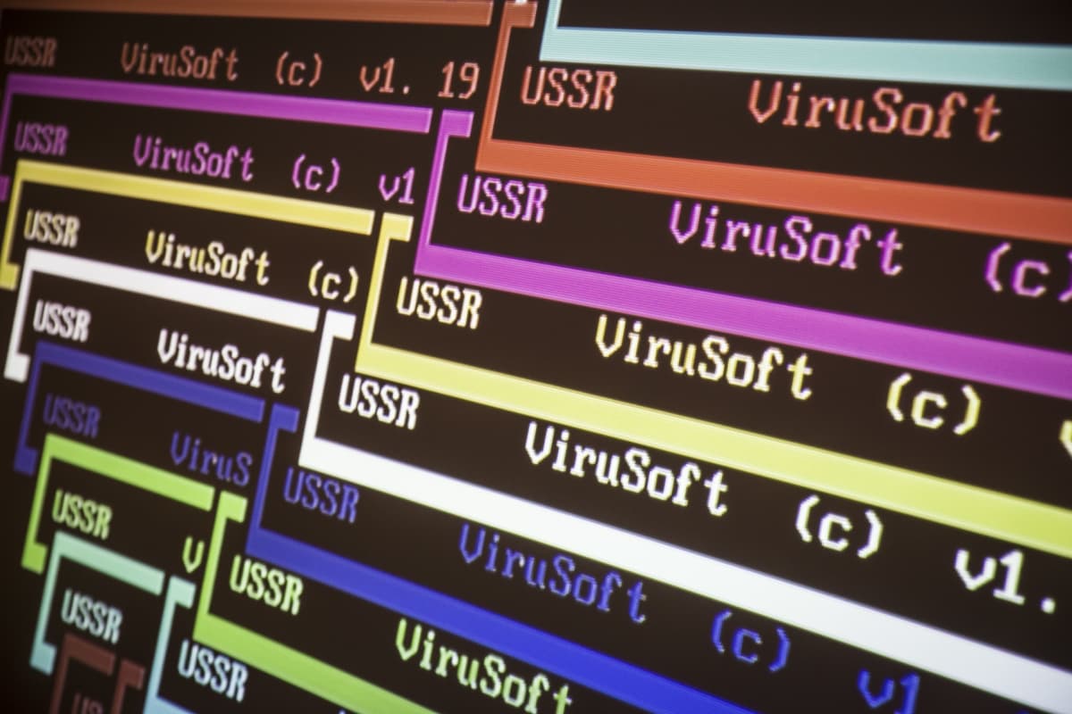 Virus, Mikko Hyppönen, Virusmuseo-kokoelma, glitch, Kuntsi