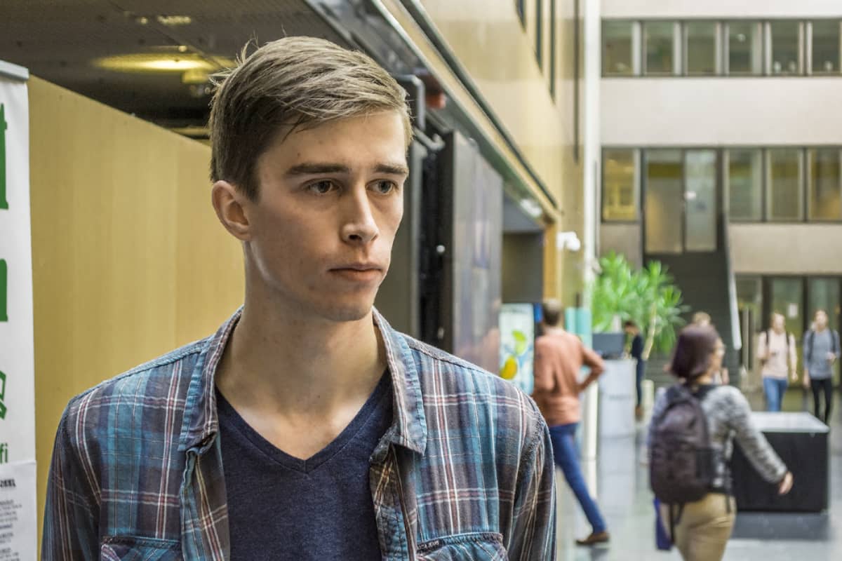 Lääketieteen opiskelija Eelis Palokangas