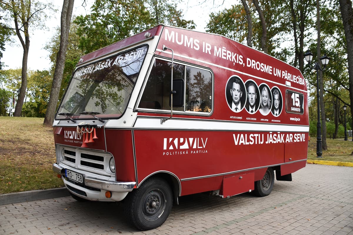 KPV LV:n pakettiauto