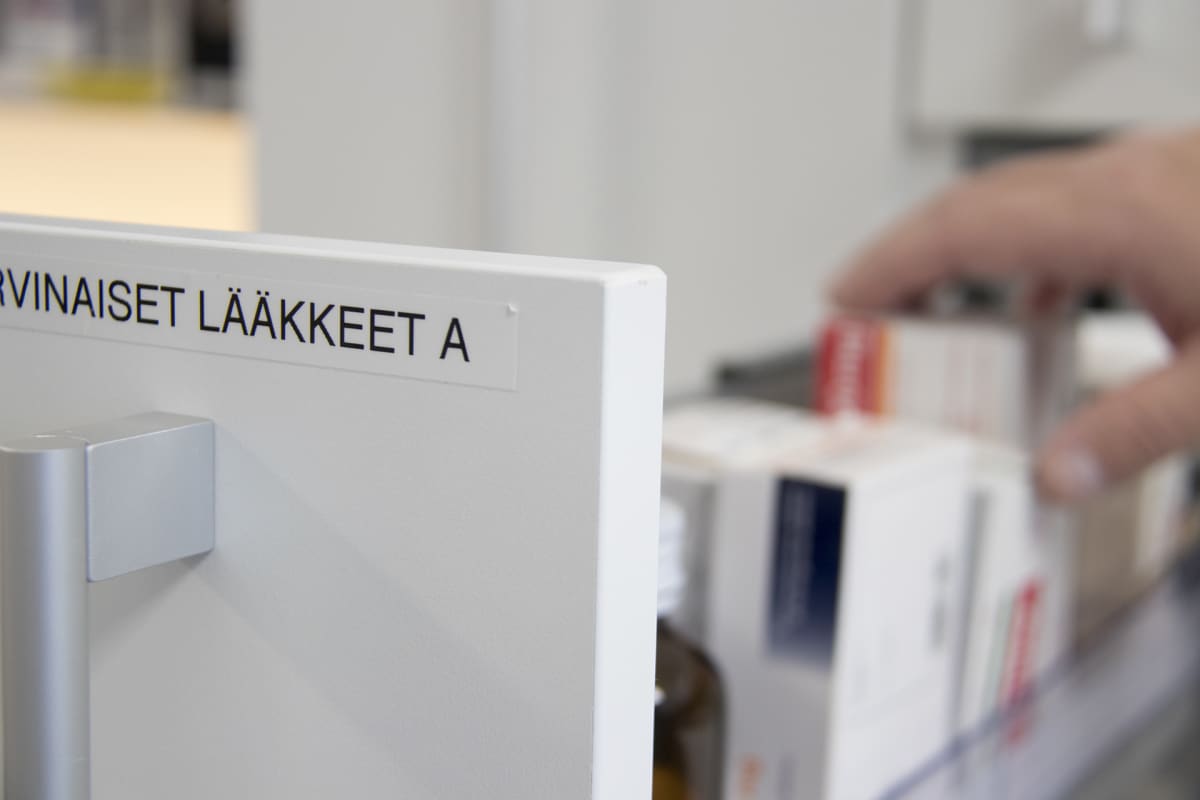 Harvinaisia lääkkeitä Oulun yliopistollisessa sairaalassa.