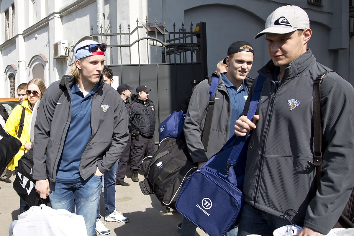 Barkov ja Laine Leijonissa