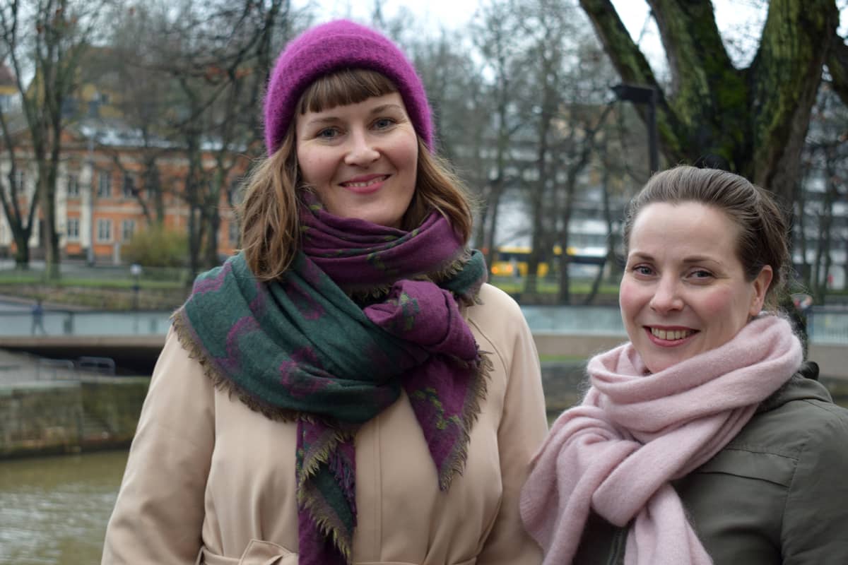 Anna Korpi-Kyyny ja Ulla Jämä