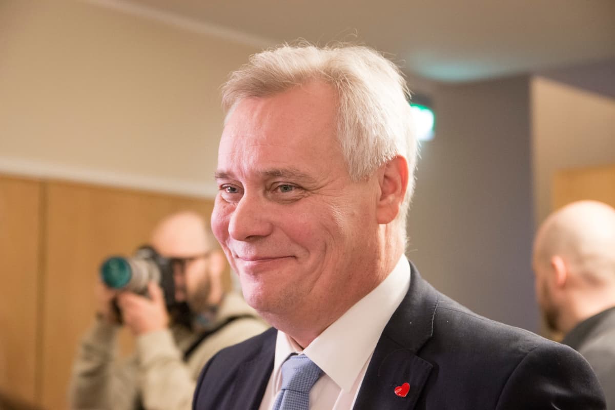 Antti Rinne Lapin käräjäoikeudessa 19. marraskuuta