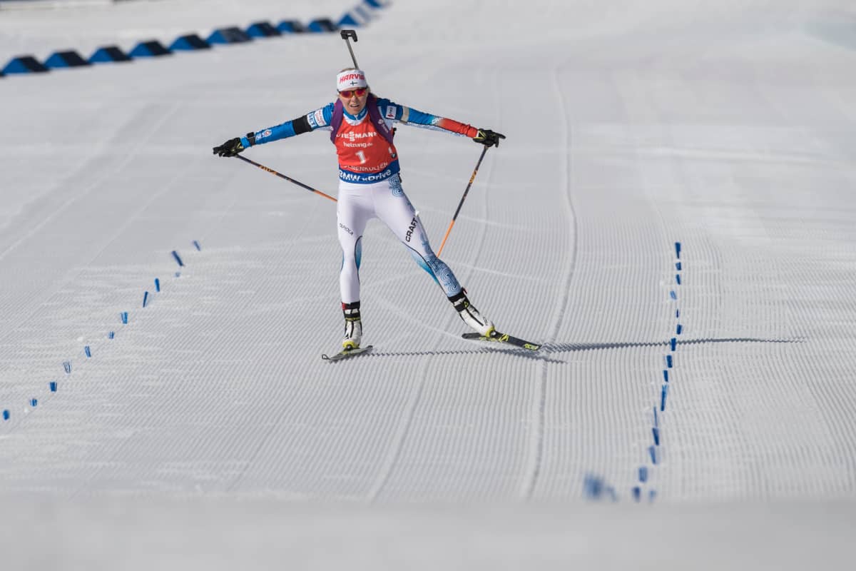 Mari Eder voitti toissa kaudella kaksi maailmancupin osakilpailua.