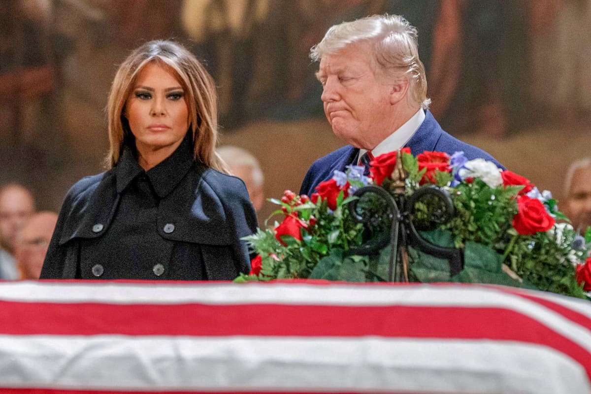 Melania ja Donald Trump