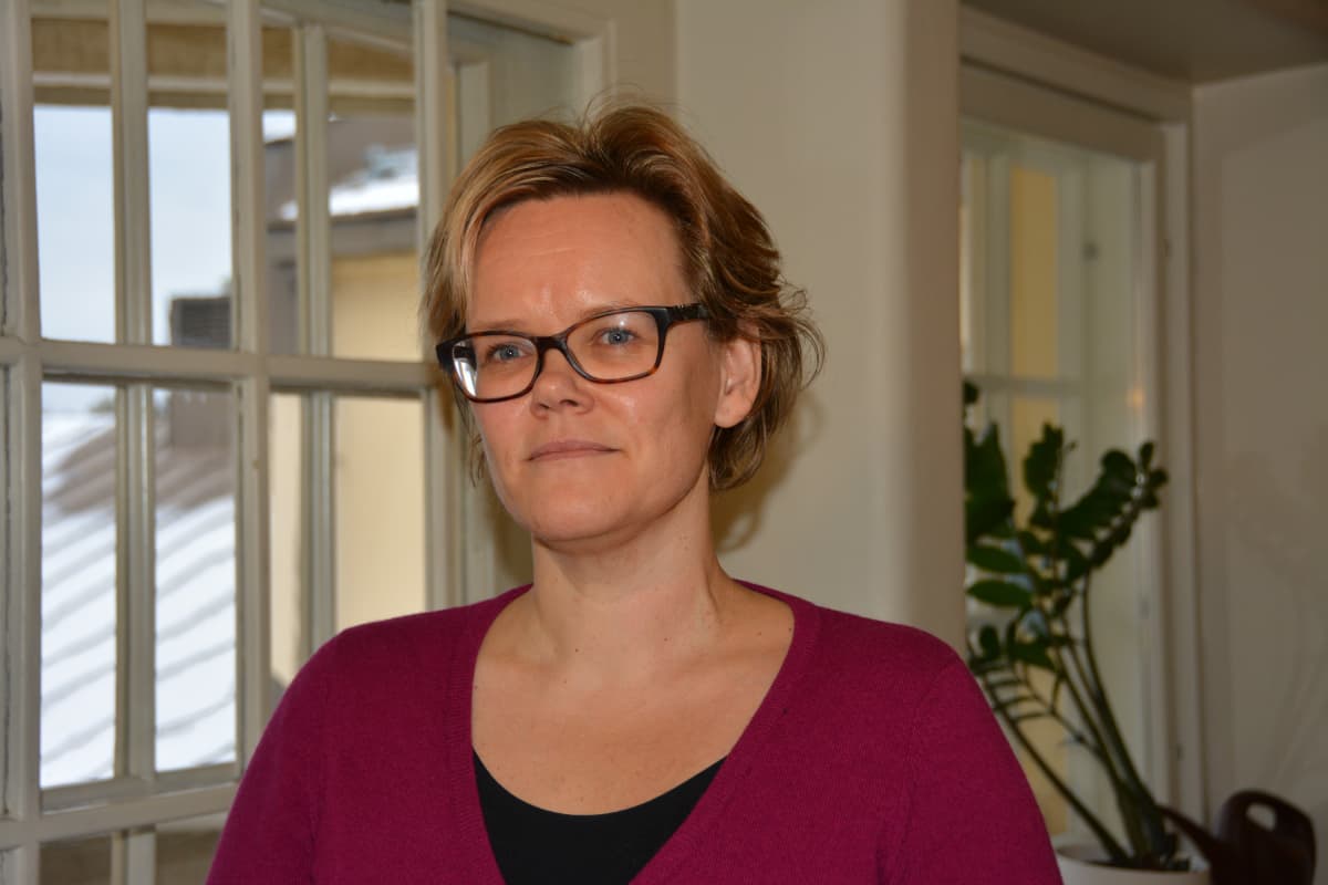 Ylilääkäri Pia-Maria Sjöström.
