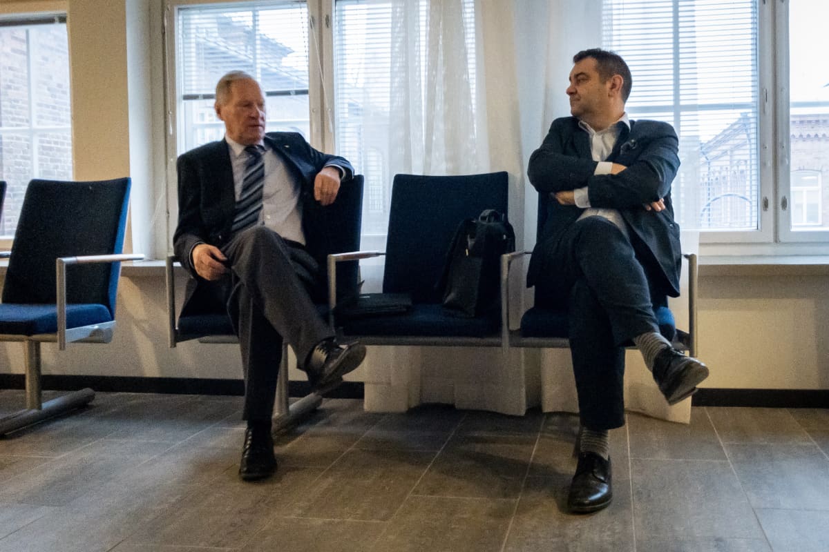 Timo P. Nieminen ja Atanas Aleksovski