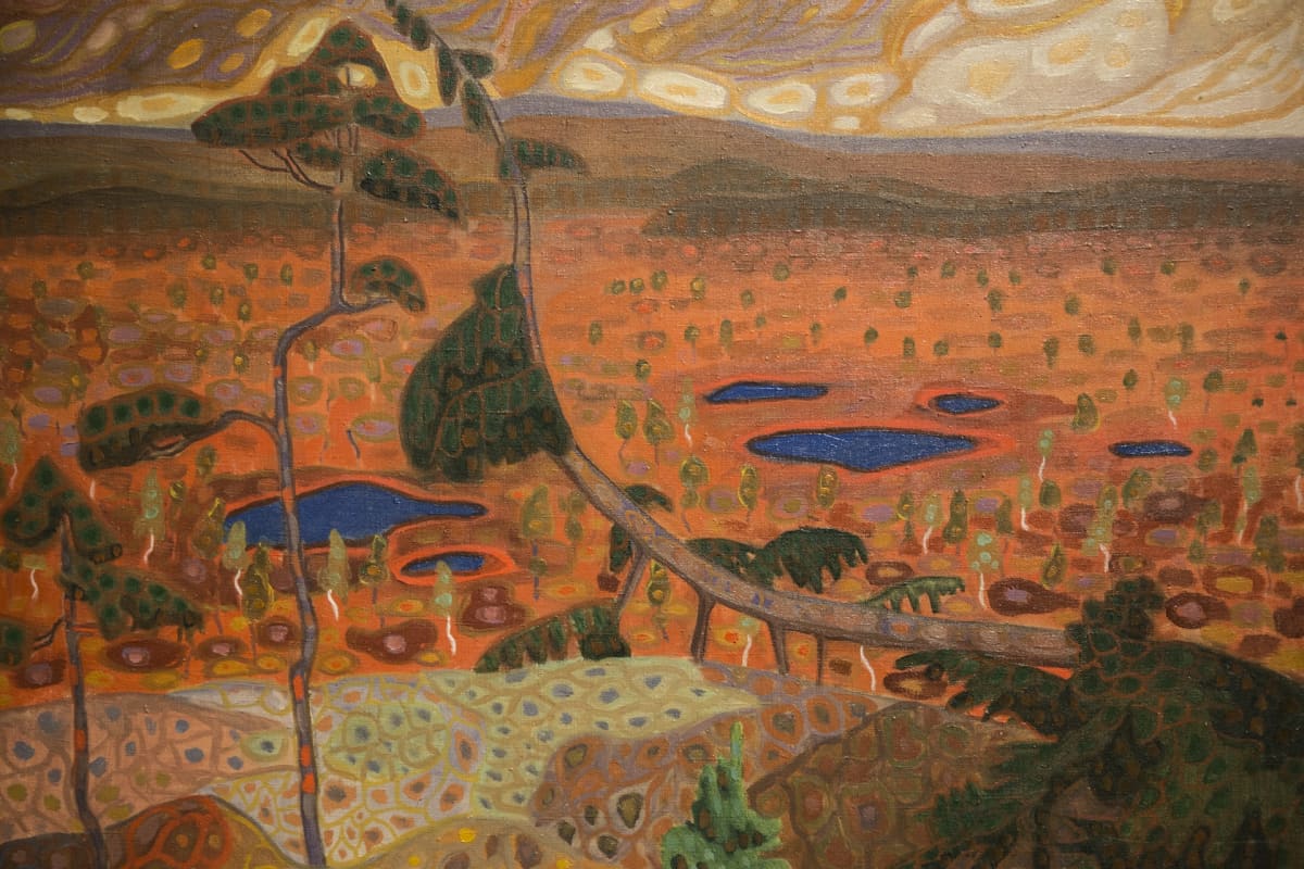 Konrad Mägi, Norjalainen maisen ja mänty