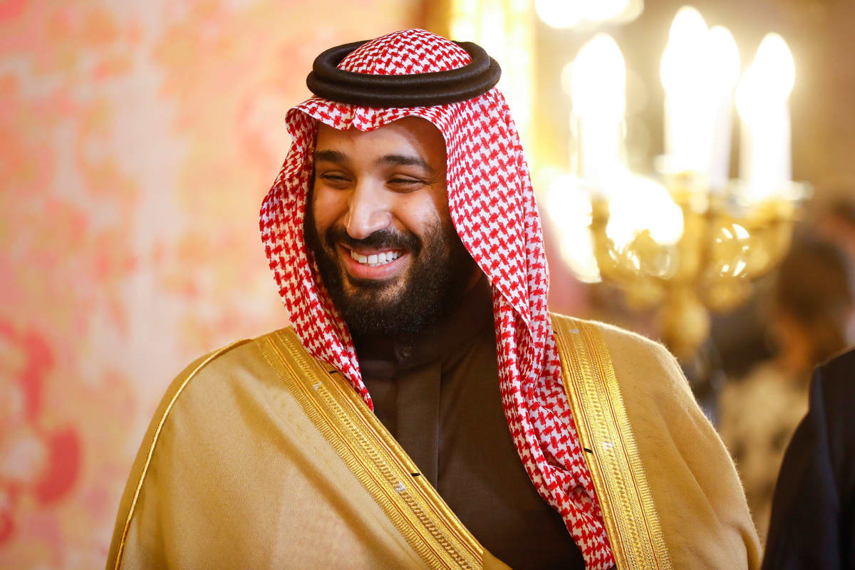 Kruununprinssi Mohammed bin Salman.