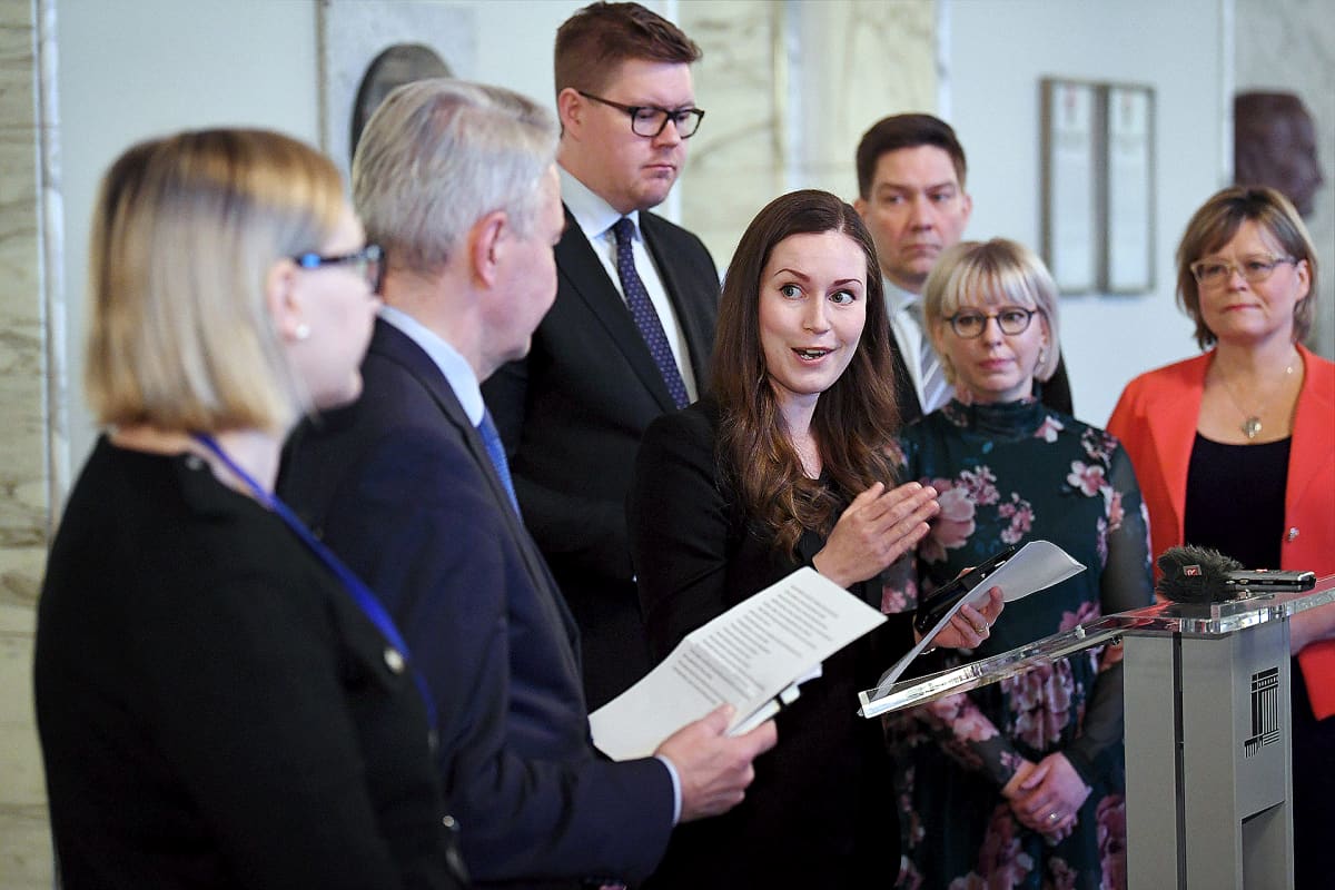 Oppositiopuolueet jättivät välikysymyksen vanhustenhoidon tilasta perjantaina Helsingissä 1. helmikuuta 2019.