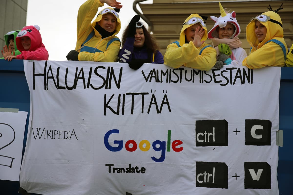 Penkkarirekka Hämeenlinnassa