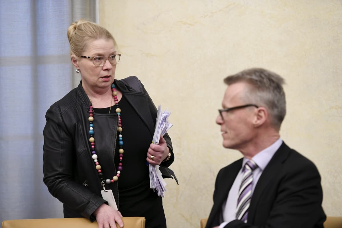 Leena Meri ja Ilkka Kantola.