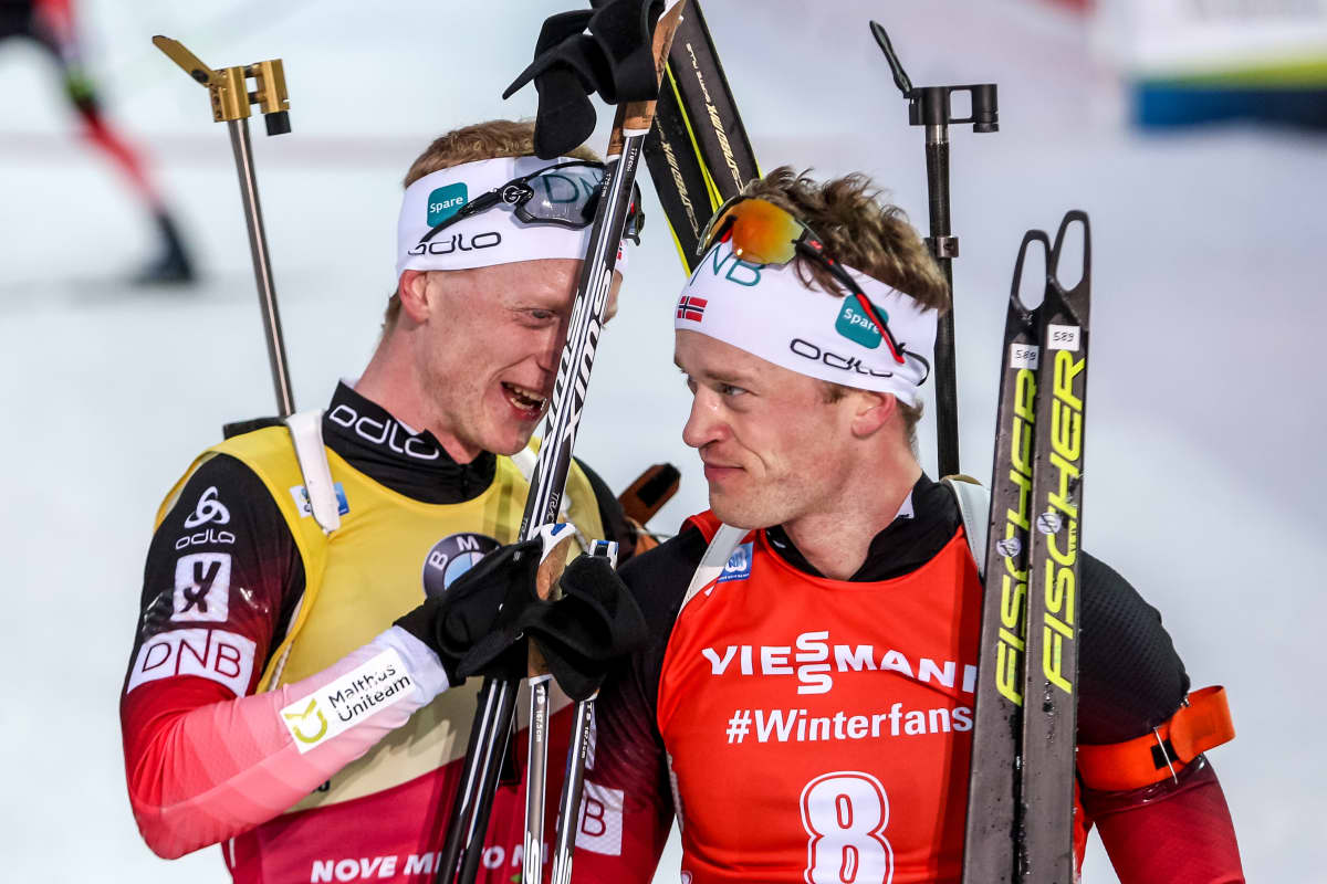Johannes ja Tarjei Bö ovat molemmat ampumahiihdon huippuja.