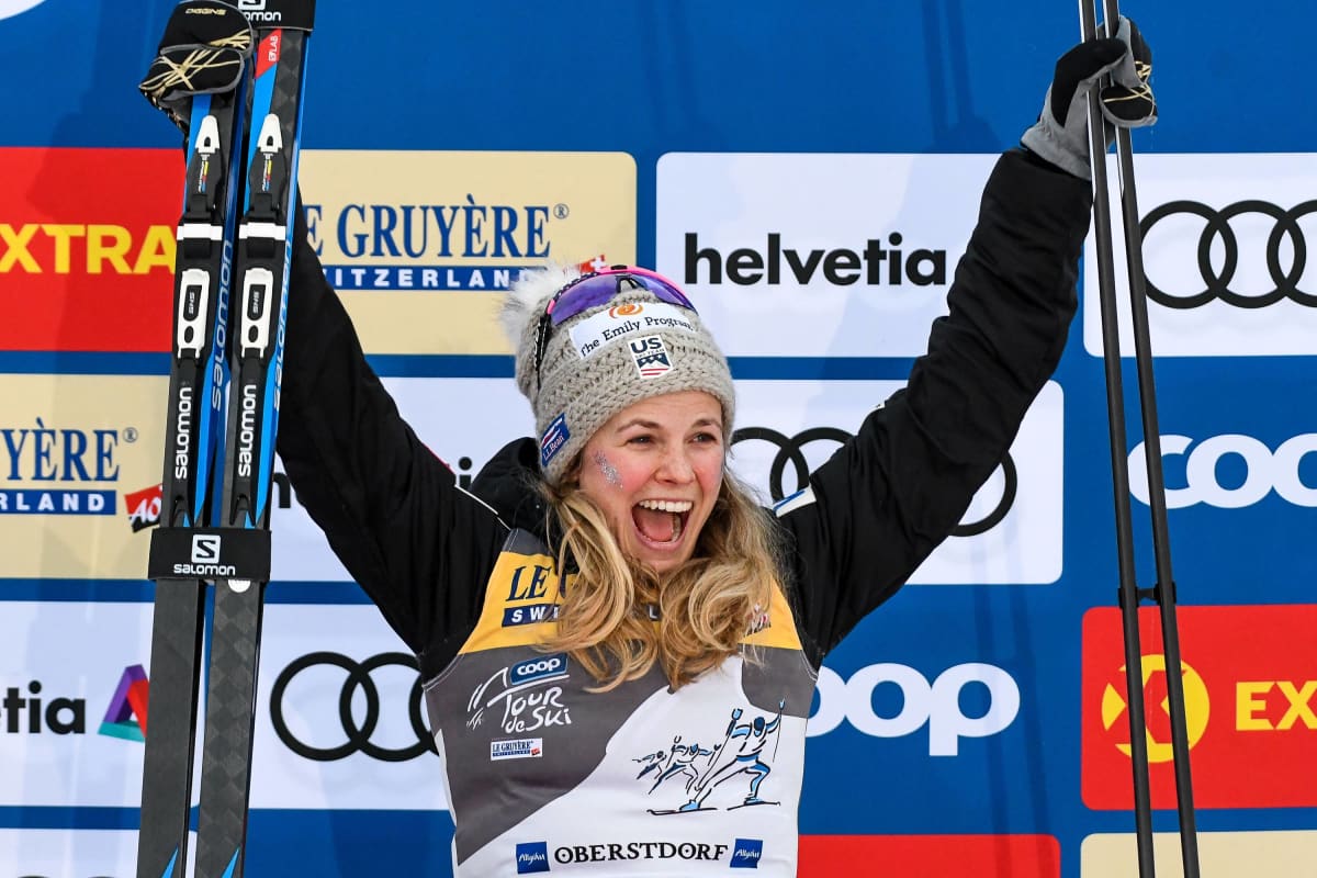 Jessica Diggins.