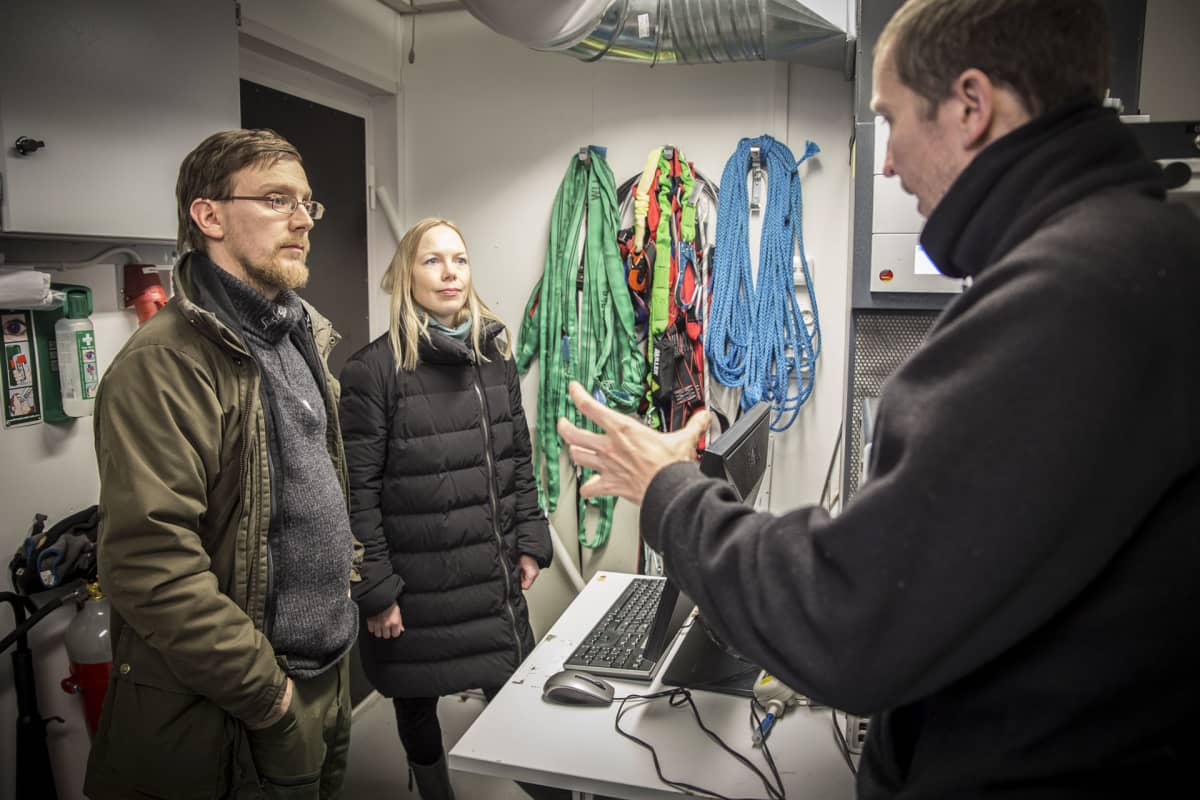 Juho Aalto, Josefina Nelimarkka, Joni Kujansuu, Hyytiälän metsäasema