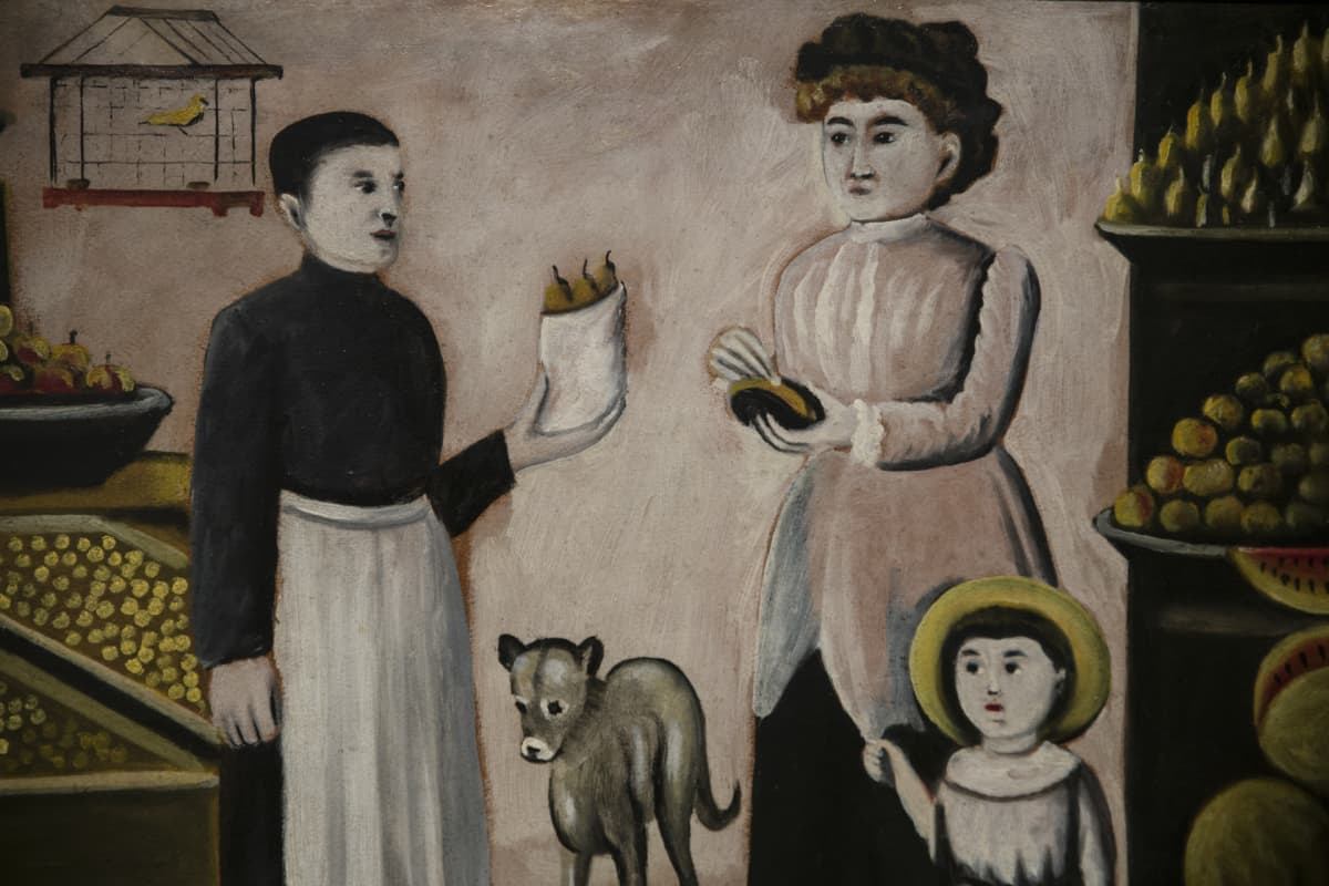 Niko Pirosmani, Hedelmäkauppa, Mikkelin museo