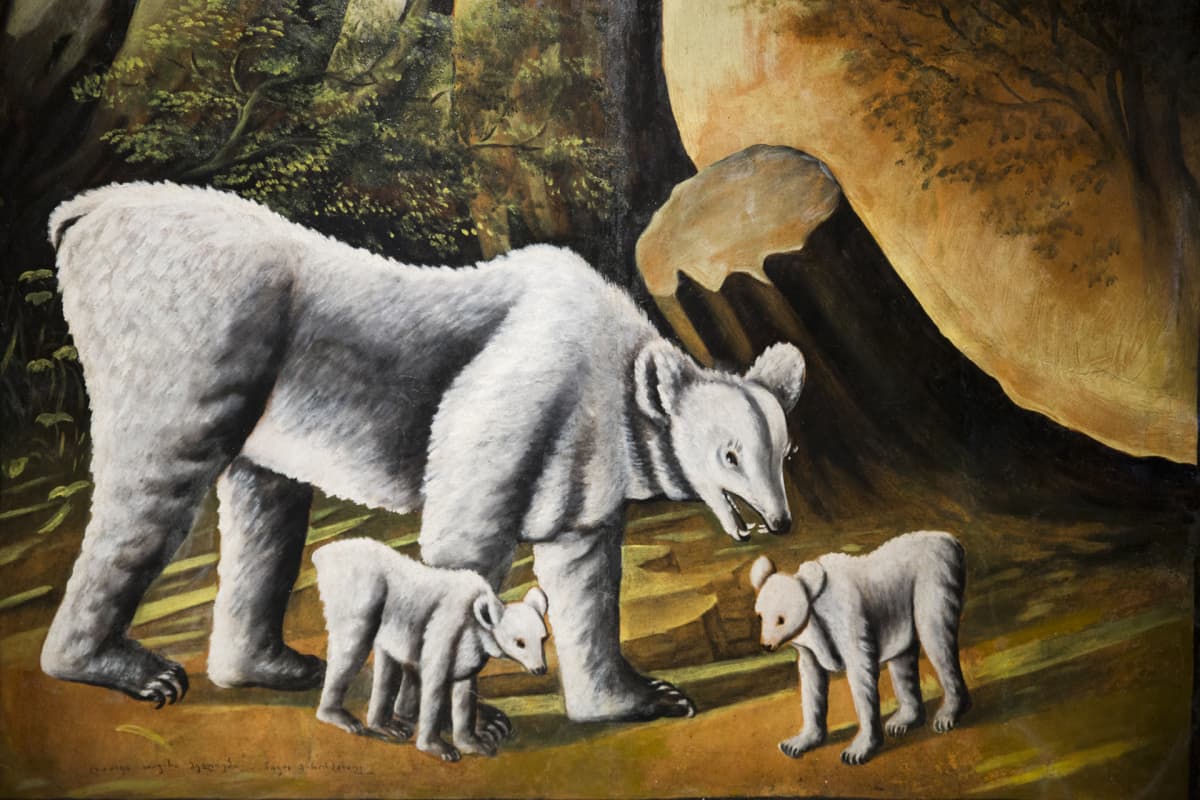 Niko Pirosmani, Hedelmäkauppa, Mikkelin museo