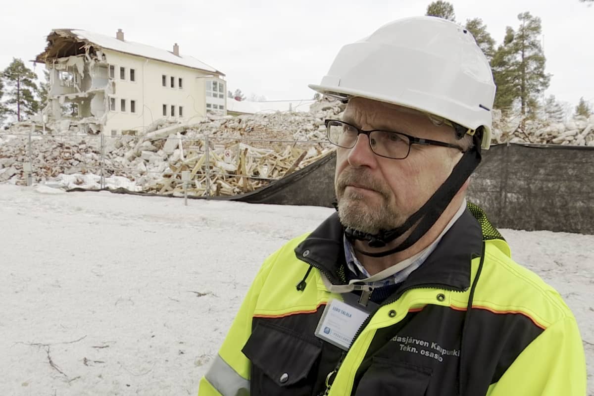 Pudasjärven kaupungin tekninen johtaja Eero Talala.