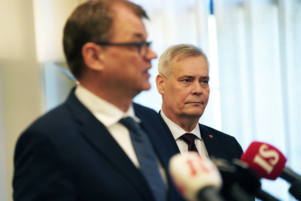 Keskustan Juha Sipilä ja SDP:n Antti Rinne