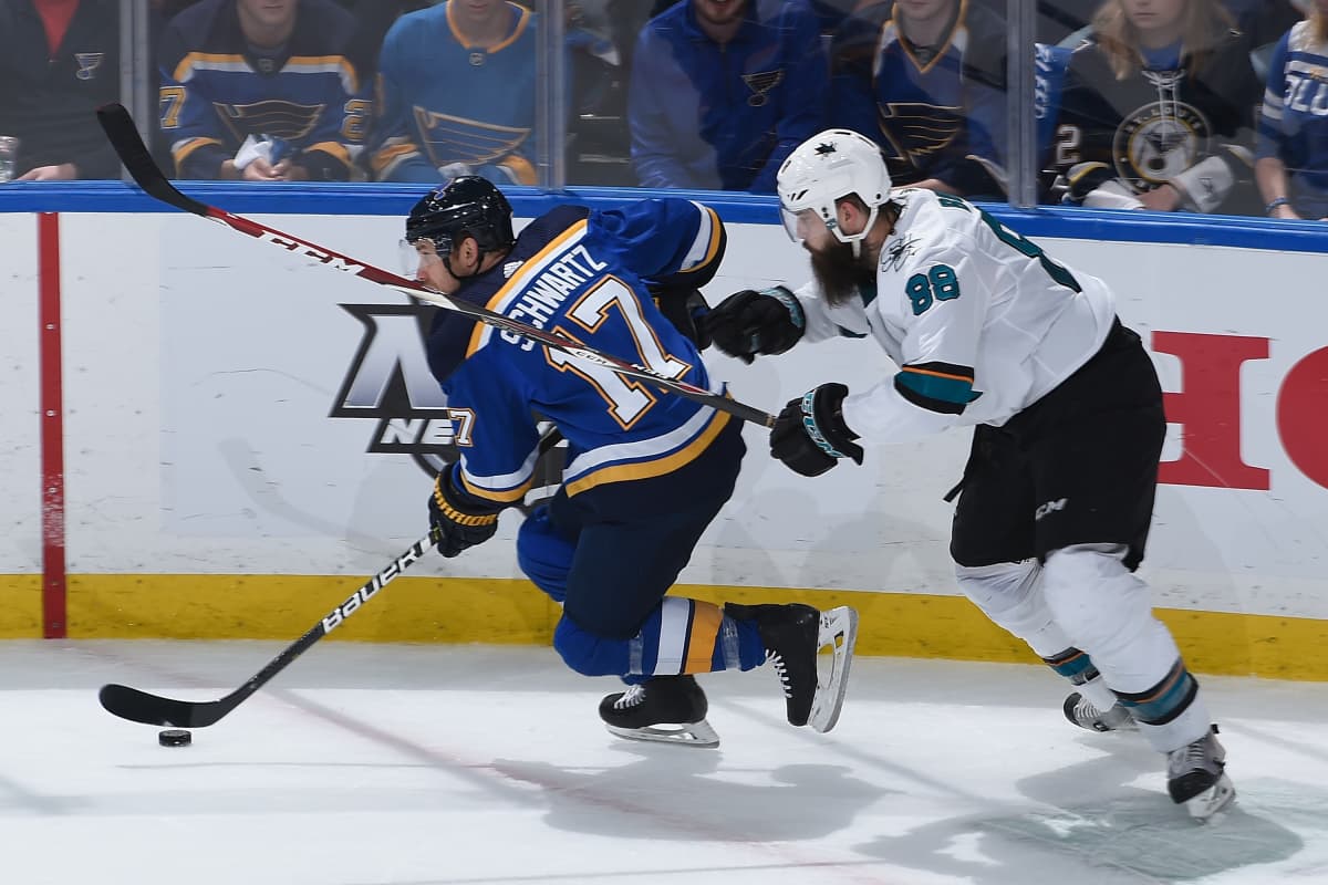 Jaden Schwartz Brent Burns